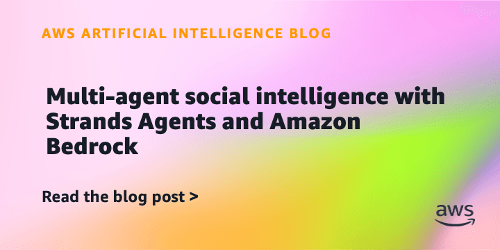 AWS ukazuje viacagentový obchodný workflow nad Strands Agents a Bedrock AgentCore